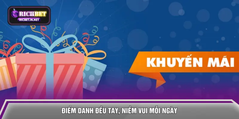 Điểm danh đều tay, niềm vui mỗi ngày
